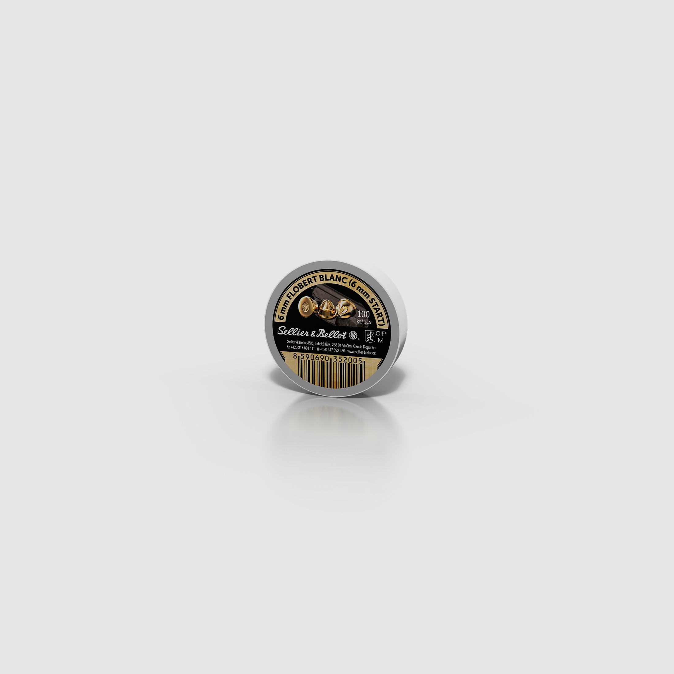 Sellier & Bellot Blank Ammunition 6 mm Flobert, image 1 of 2