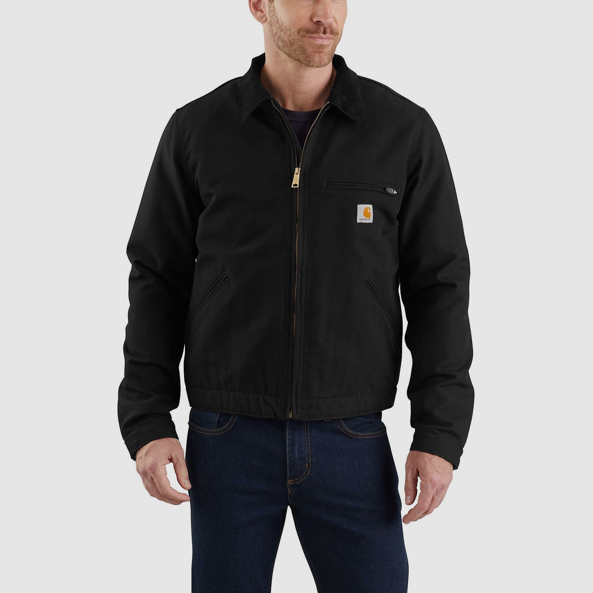 Carhartt Duck Detroit Jacket Heren Zwart L
