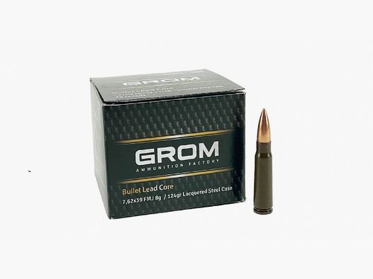 7,62X39 FMJ 8g / 124gr 50Stk