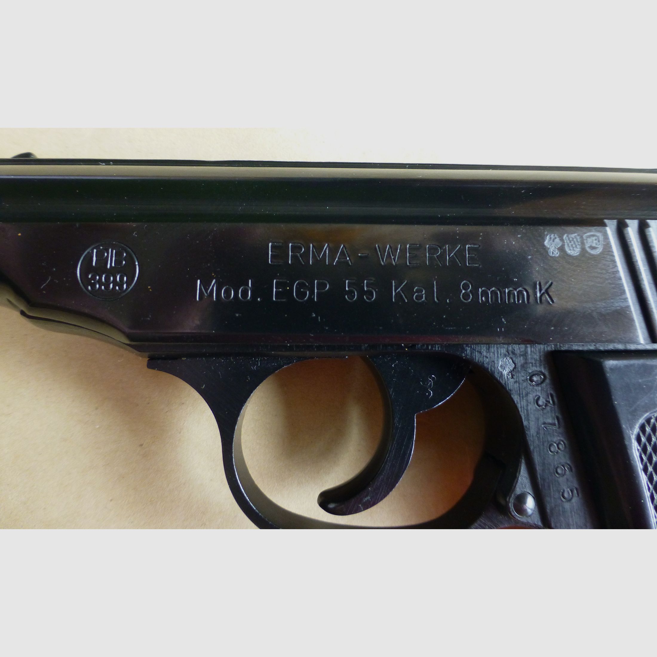 ERMA EGP 55 inkl. Abschußbecher, Kaliber 8mm K