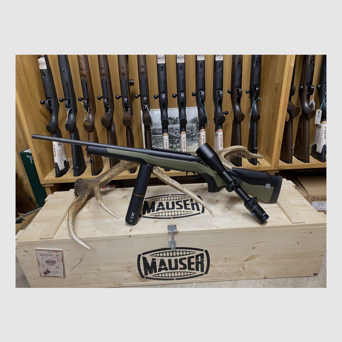 Steyr Mannlicher MS Wild, mit Zeiss Conquest V4 3-12x56