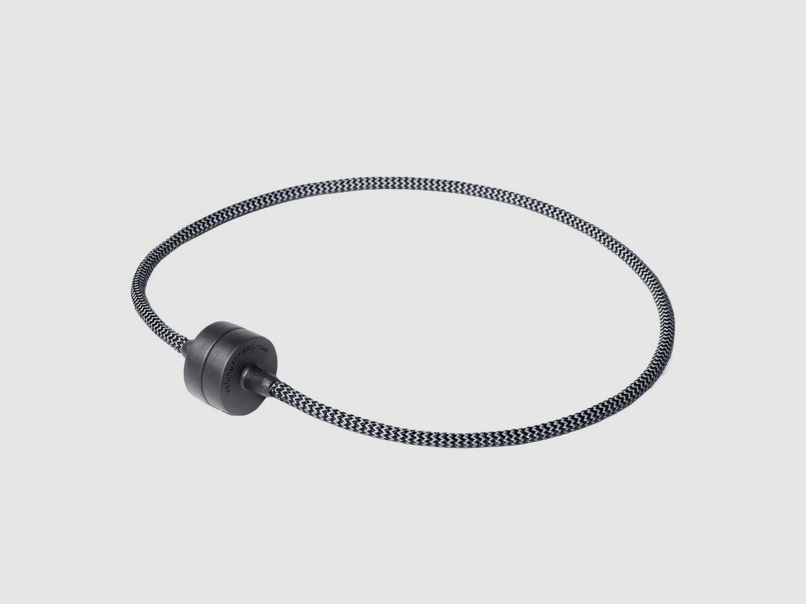 Reflective magnet cord S, 20 cm orange, image 5 of 5