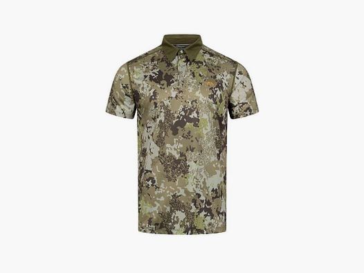 Blaser Herren Competition Polo Shirt HunTec Camo XL