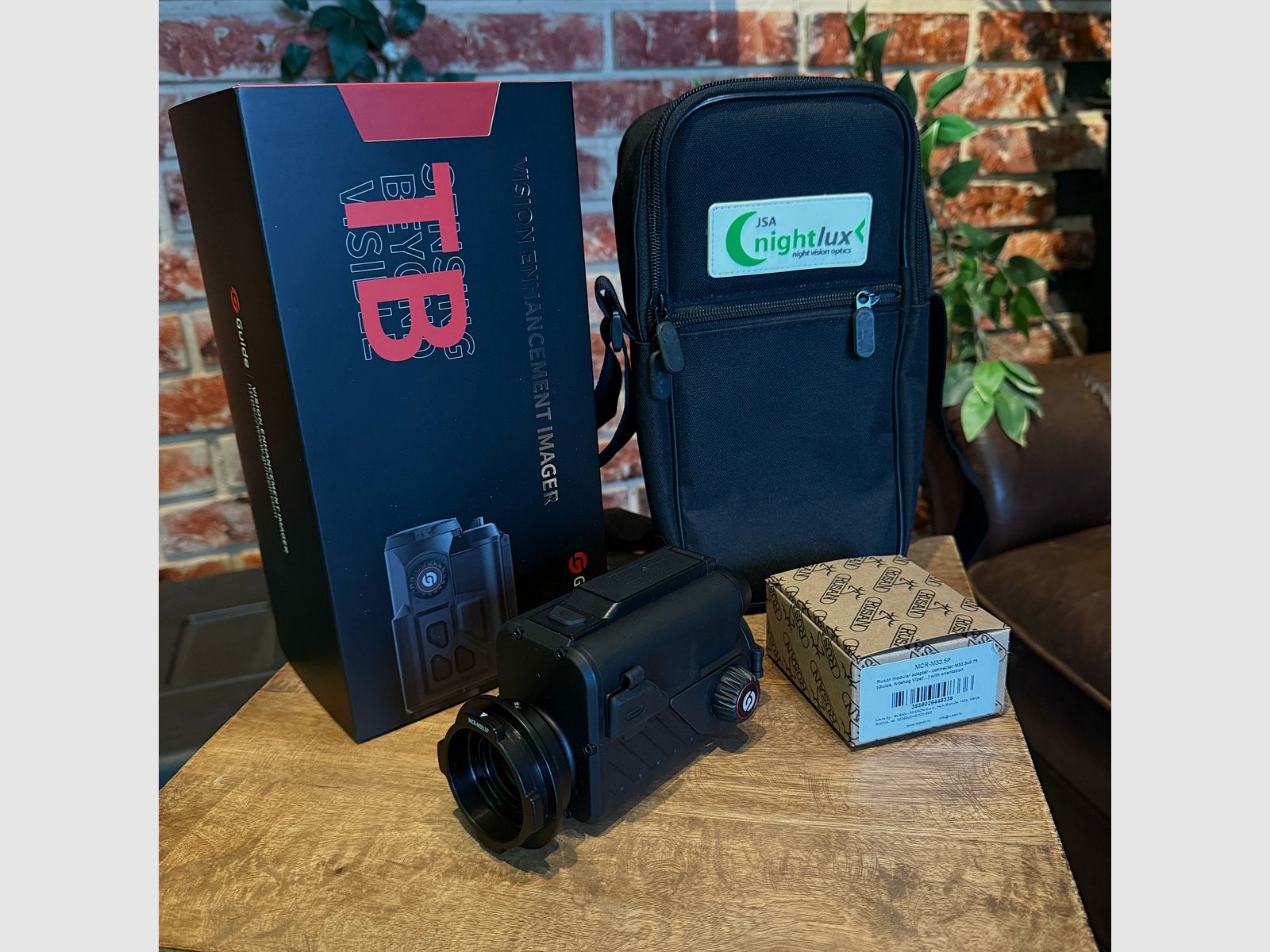 Guide TB630 inkl. Rusan MAR Adapter Wärmebild-Vorsatzgerät - inkl. Tasche - Retourgerät