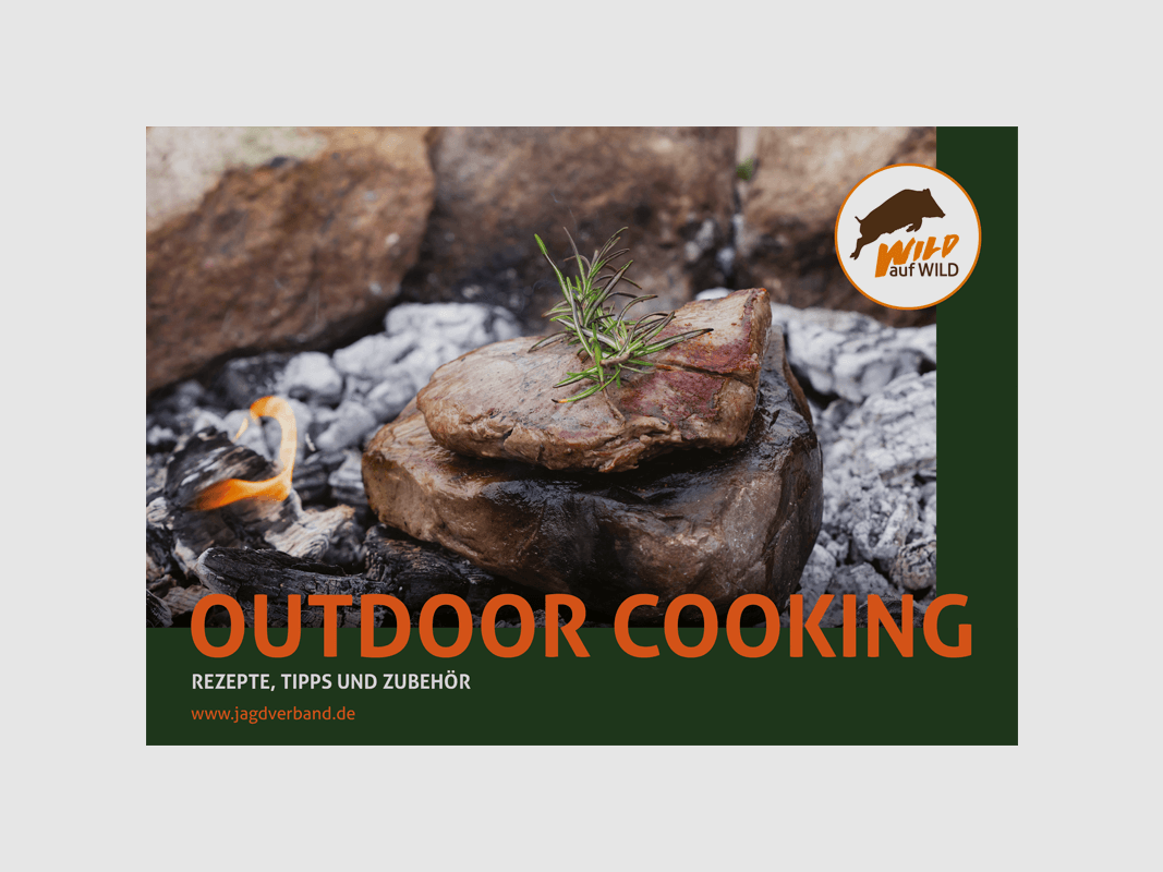 Rezeptbroschüre "Outdoor Cooking" (Wild auf Wild)