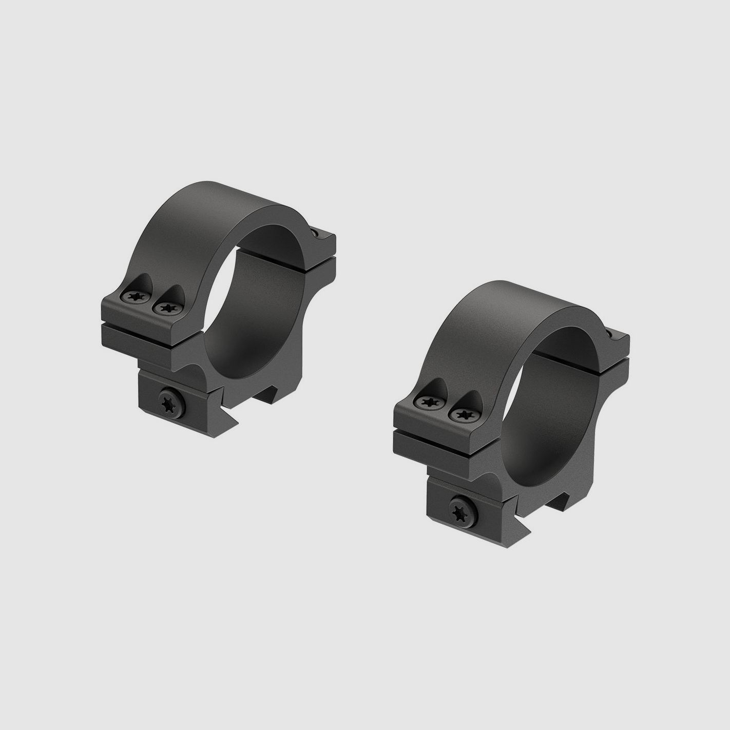 Set di anelli LEUPOLD Open Range Cross-Slot rail 11mm. 30mm. [Fissi] – Medi, immagine 2 di 2
