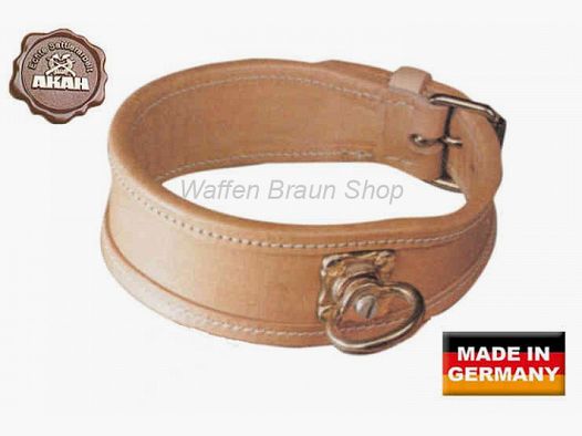 AKAH welding collar made of fahl leather, 60 cm