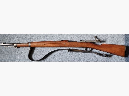 Schwedenmauser M96/38 Husqvarna Aktiebolag 1942 Jednostrzałowy 6,5x55, Rzadki !