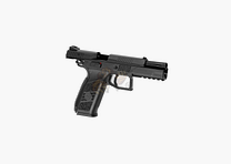 CZ P-09 Metalowy Zamek Airsoft Pistolet GBB, w tym Walizka, Czarny -F-