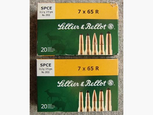 MUNITION: 40 PATRONEN KAL. 7x65R, AB LAGER LIEFERBAR!!!