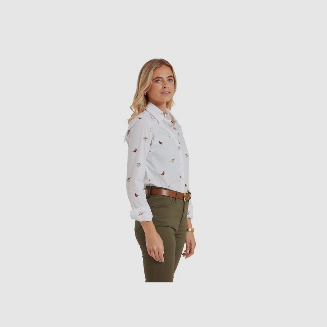 Schöffel D-Bluse Norfolk mit Fasan | pheasant print, Bild 6 von 10
