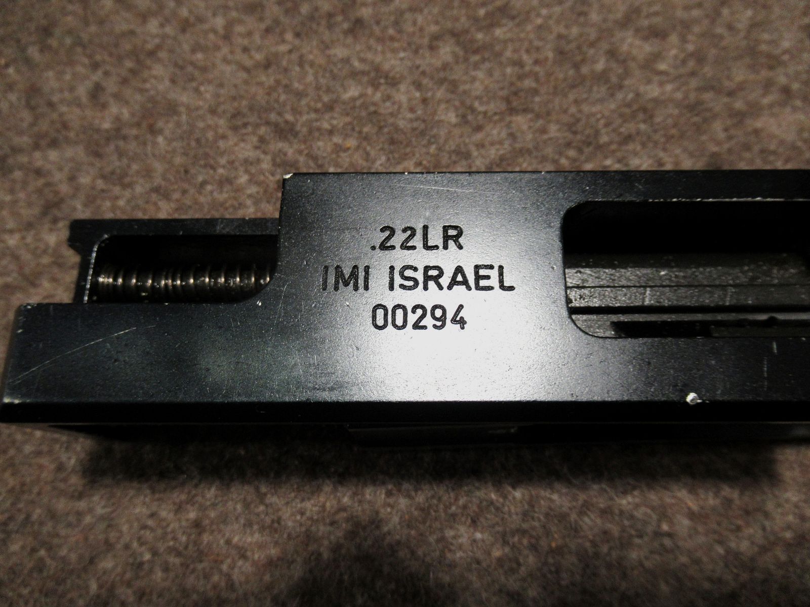 Conversion pour IMI mod. UZI cal. .22lr, image 3 sur 4