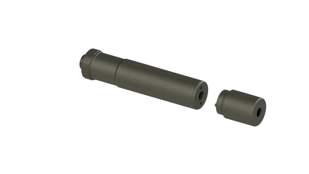 B&T PRINT-X Impuls-XM Pistolenschalldämpfer Aluminium 1/2×28