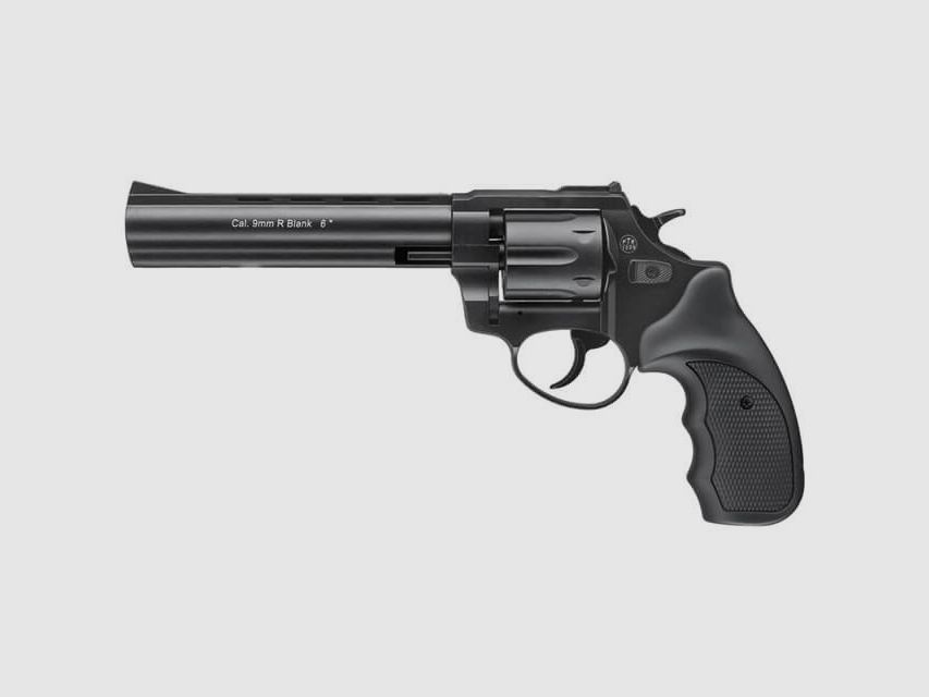 Zoraki R1 6 inch SRS-revolver Zwart 9mm R.K.