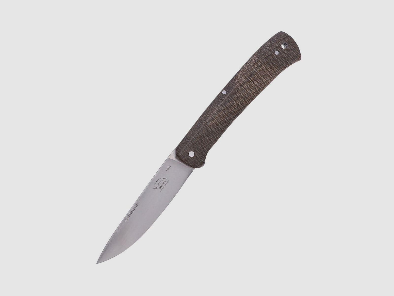 Otter Finn N690 Micarta Nóż kieszonkowy