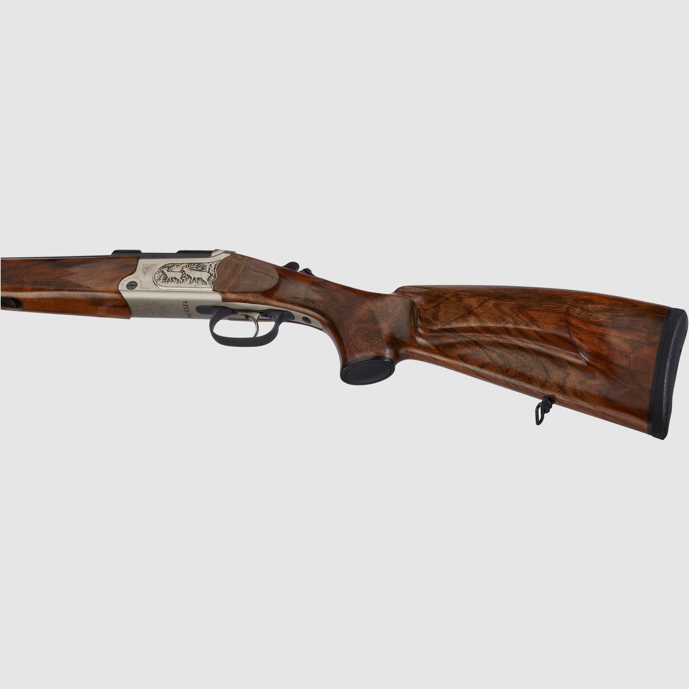 Merkel B3 Jagd Einabzug ohne Rückstecher, Kal. 9,3x74 R