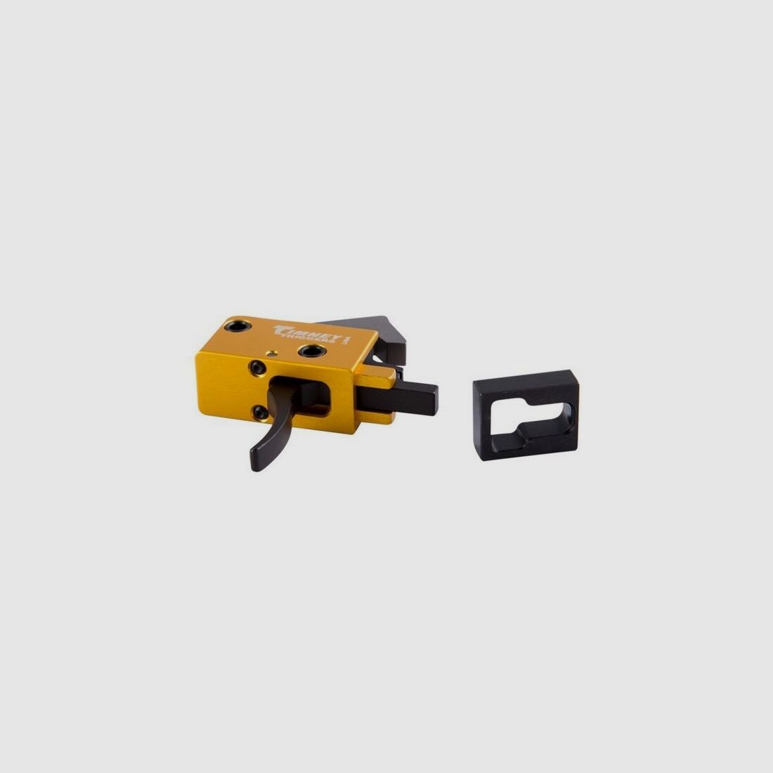 Timney Triggers TIMNEY TRIGGERS 681 AR 9mm PCC Enkelvoudige trekker, Gebogen 3lb 9mmLuger/.40S&W/.45Auto, AR PCC