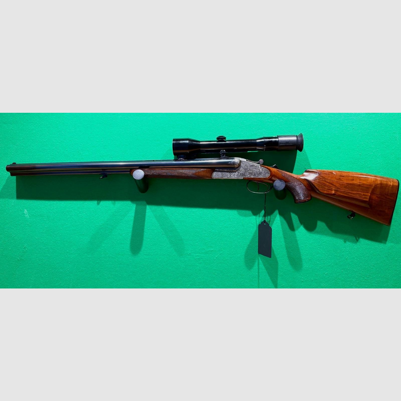 Heym Luxus Drilling 7x65R, 12/70 & .22Mag / Zeiss 1,5-6x42