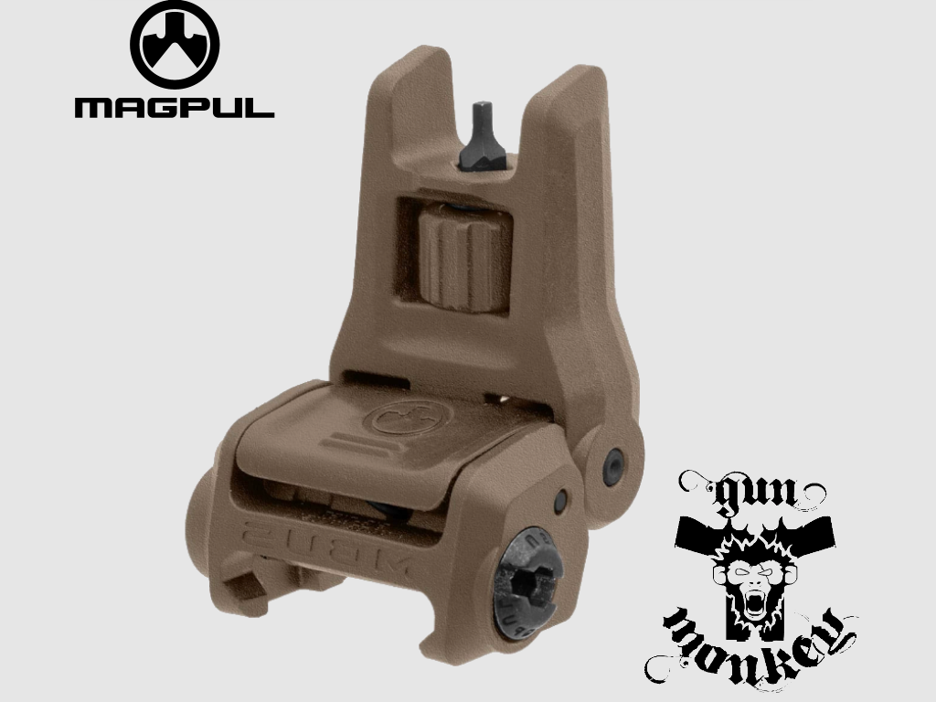 Opklapbaar vizier Magpul MBUS GEN 3 Front sight Flat Dark Earth (MAG1166-FDE), afbeelding 1 van 4