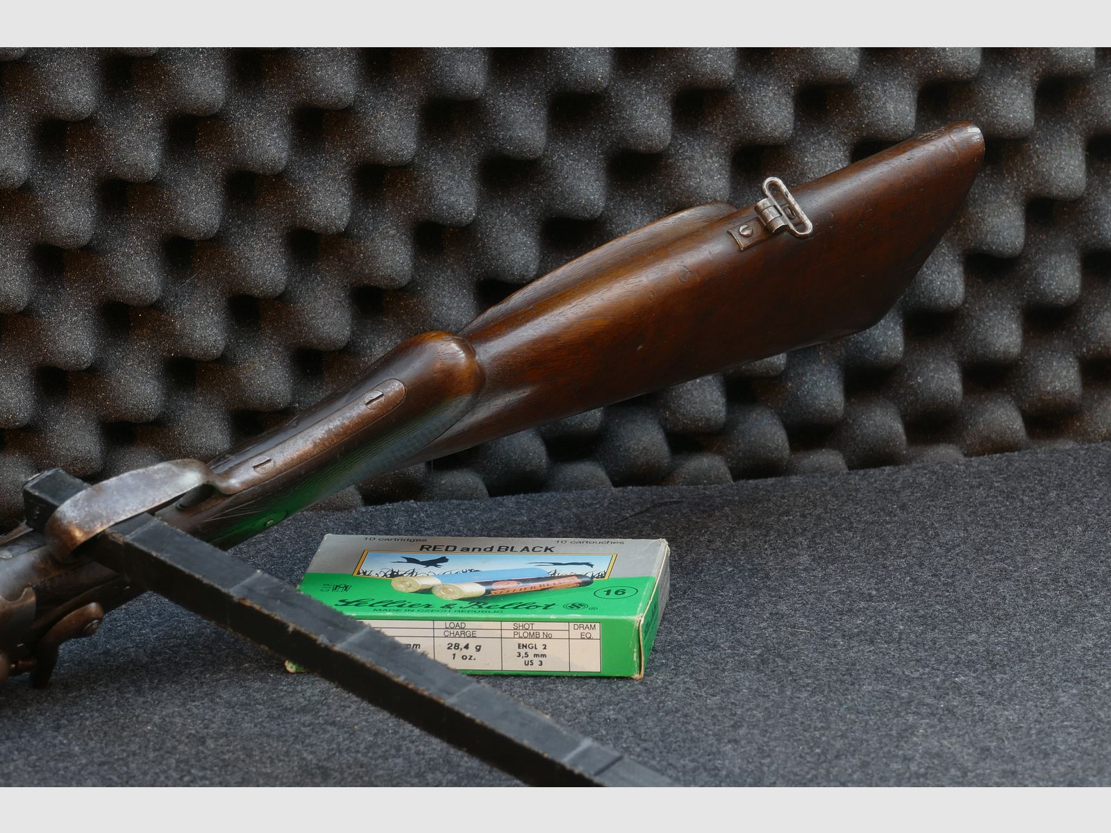 Fusil de chasse belge à double canon Clement Liège, calibre 16/65