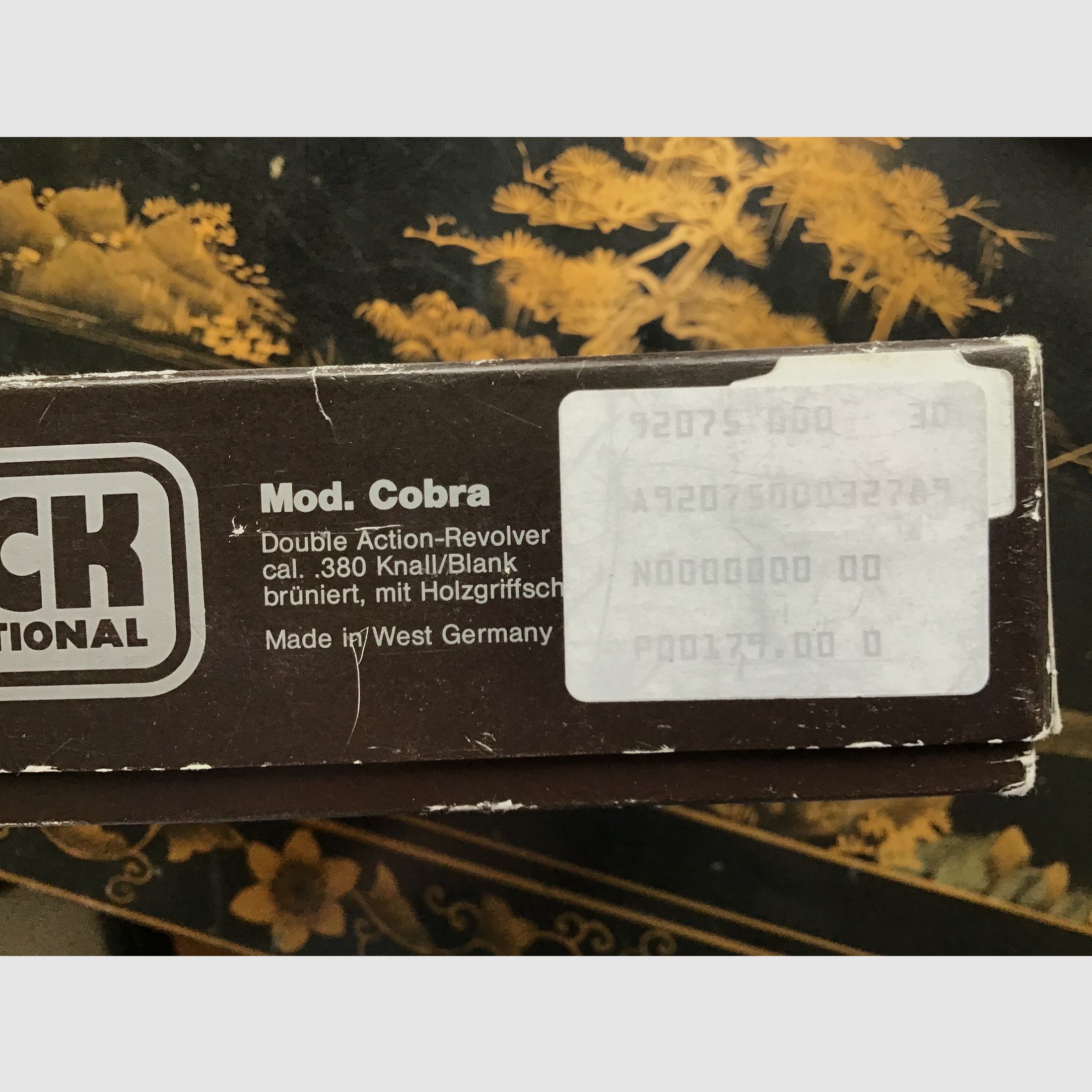 Reck Cobra, PTB 216, new unused, in original packaging with original invoice from 1993