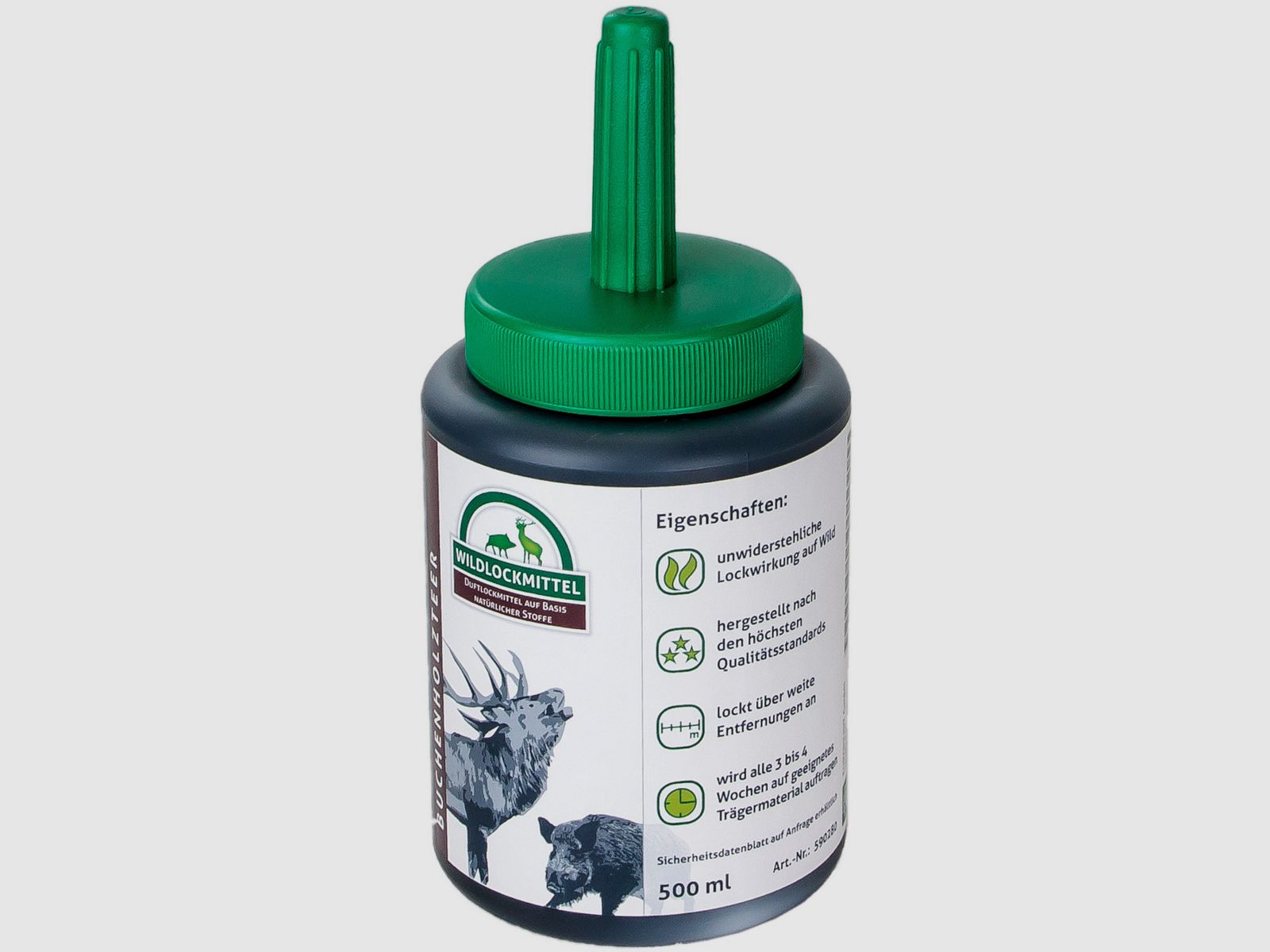 Nordforest Hunting Buchenholzteer Dose mit Pinsel