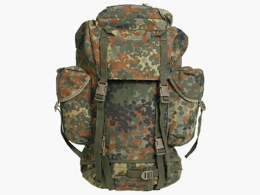 Zaino da Combattimento BW Flecktarn 65 L usato