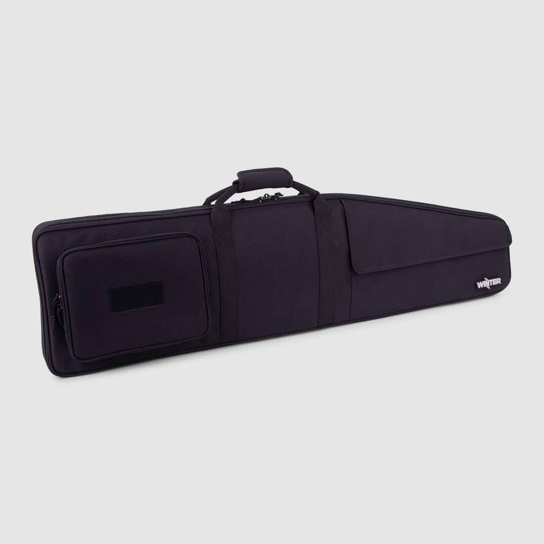 Winter Waffentasche W4 110 cm – wasserabweisend, abschließbar, abnehmbare Rucksackgurte (Night)