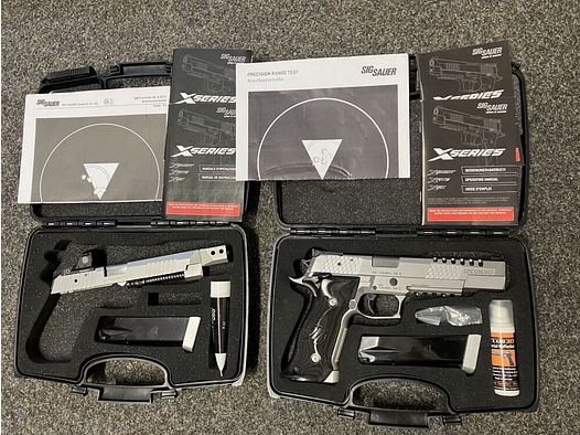 Sig Sauer X-Six P226 Club 30 mit Wechselsystem 9mm Luger
