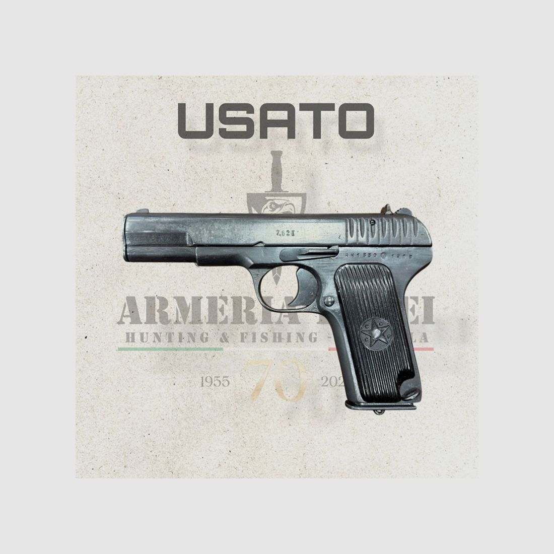 UŻYWANY – PISTOLET – TOKAREV MOD. TT-33 kal. 7.62×25mm, zdjęcie 1 z 3