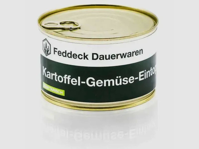 Feddeck Dauerwaren Feddeck Dauerwaren Fertiggericht Dose Kartoffel-Gemüse-Eintopf 400 g