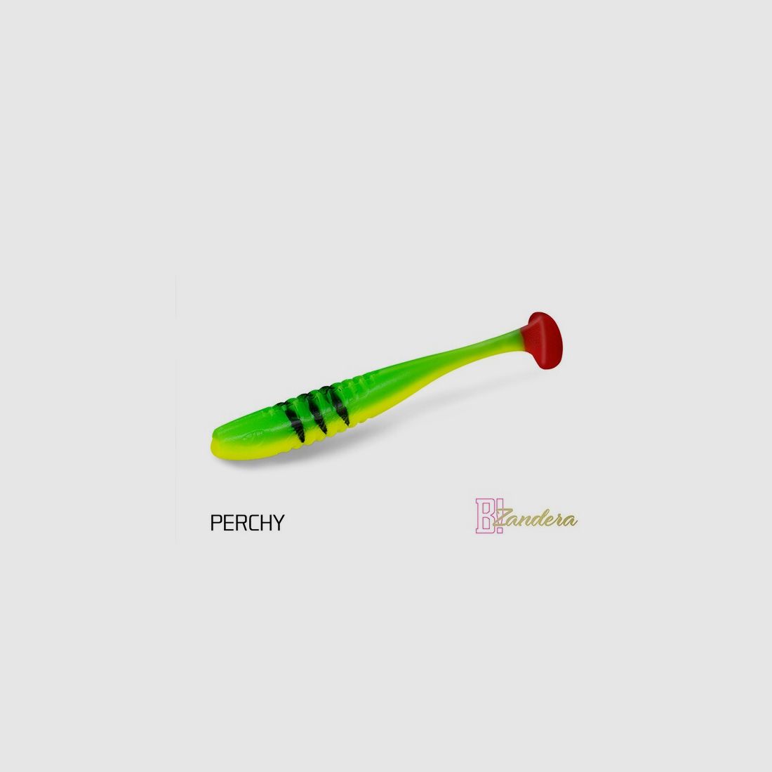 Groß-Set - Gummiköder Delphin ZANDERA FlexiFLOAT UVs 12cm - 30 Stück - Farbe PERCHY