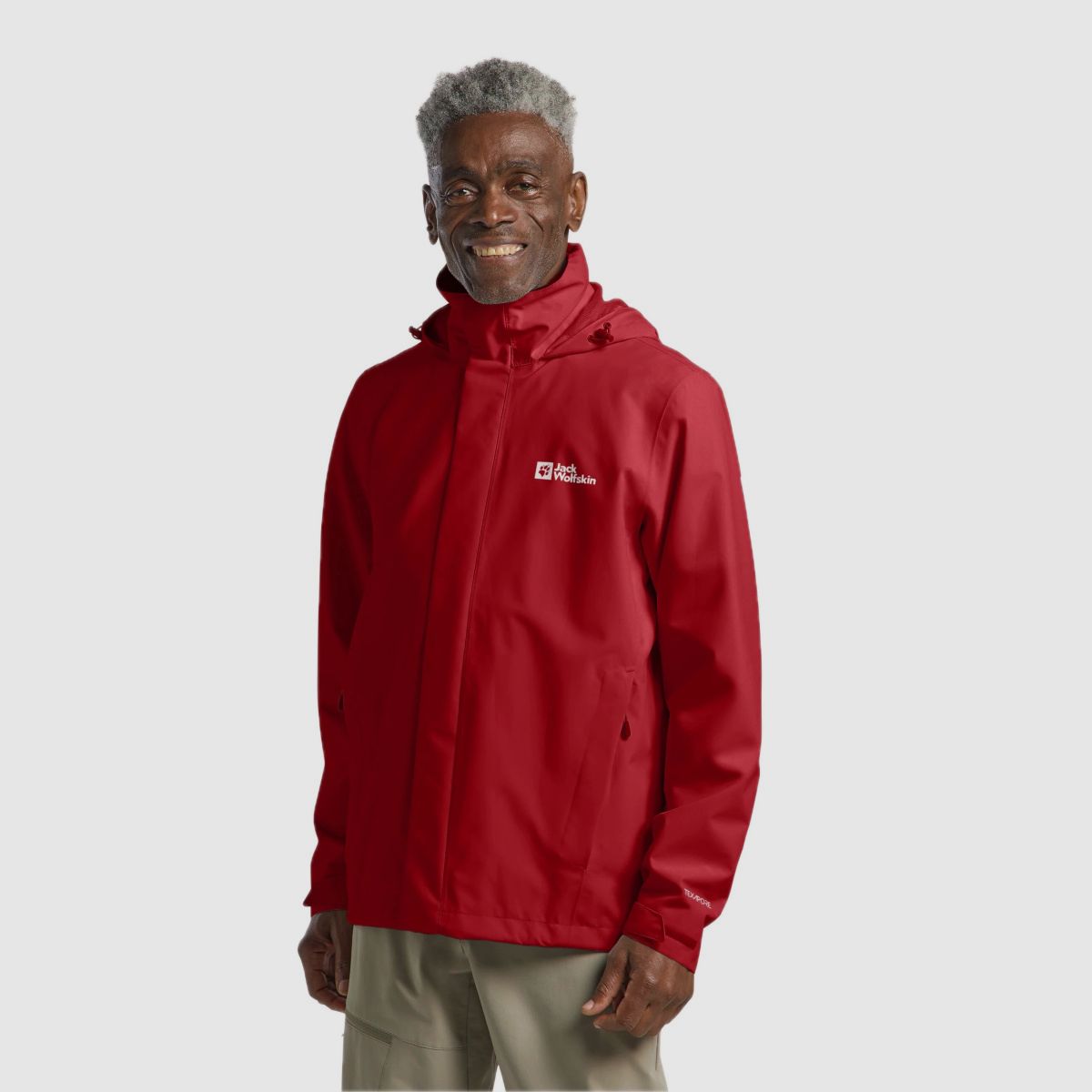 JACK WOLFSKIN Trailtime 2l Jkt M Adrenaline Rood