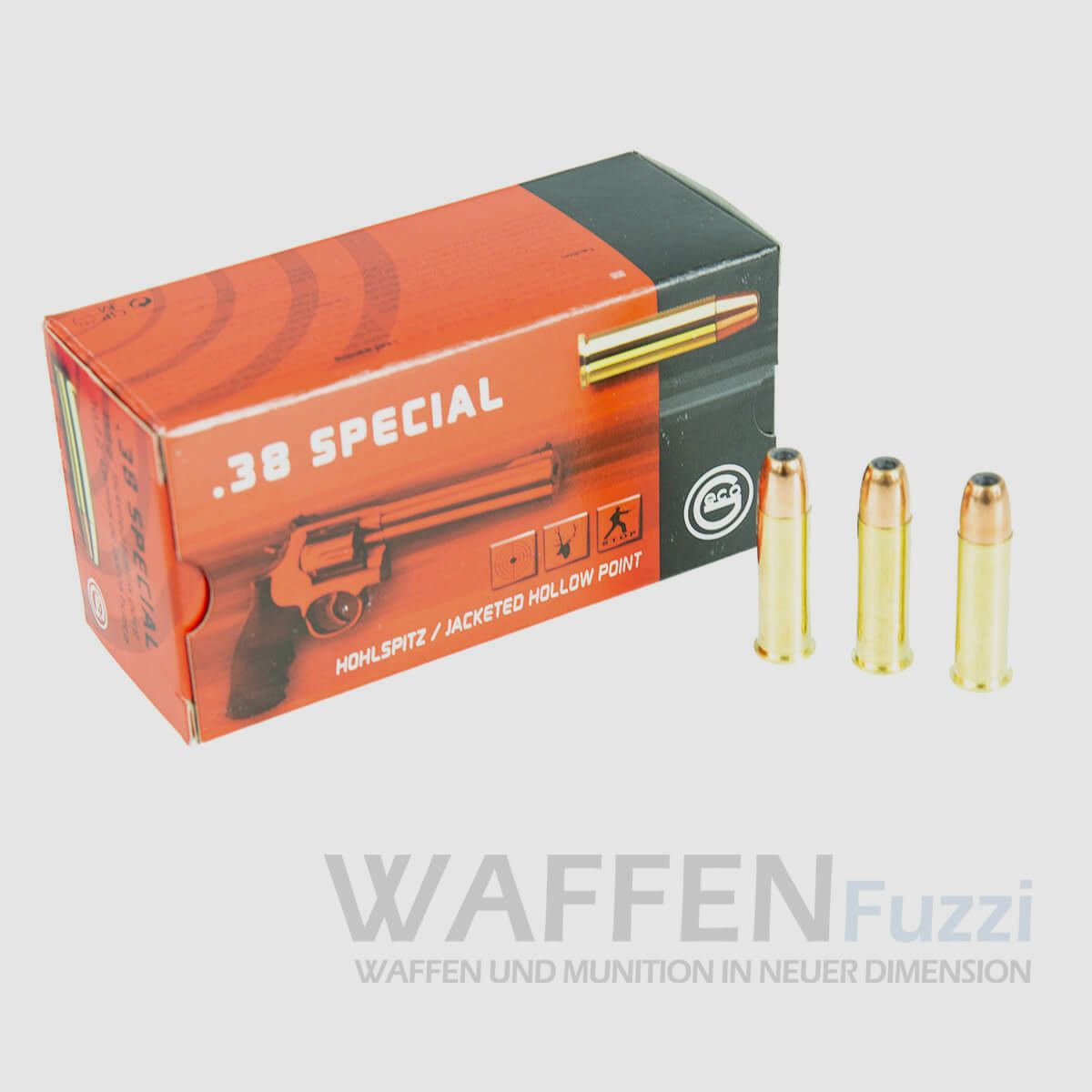 Geco .38 Special Hohlspitz 158grs 50 Schuss