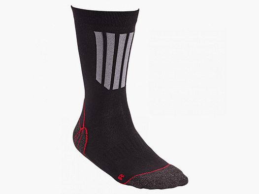 Allround Sport- und Trekking-Socken Unisex, m. X-Static® (Schwarz)