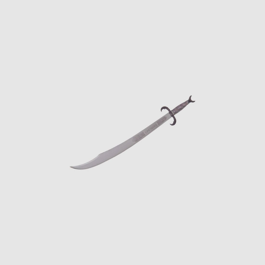 Scimitar saber with characters