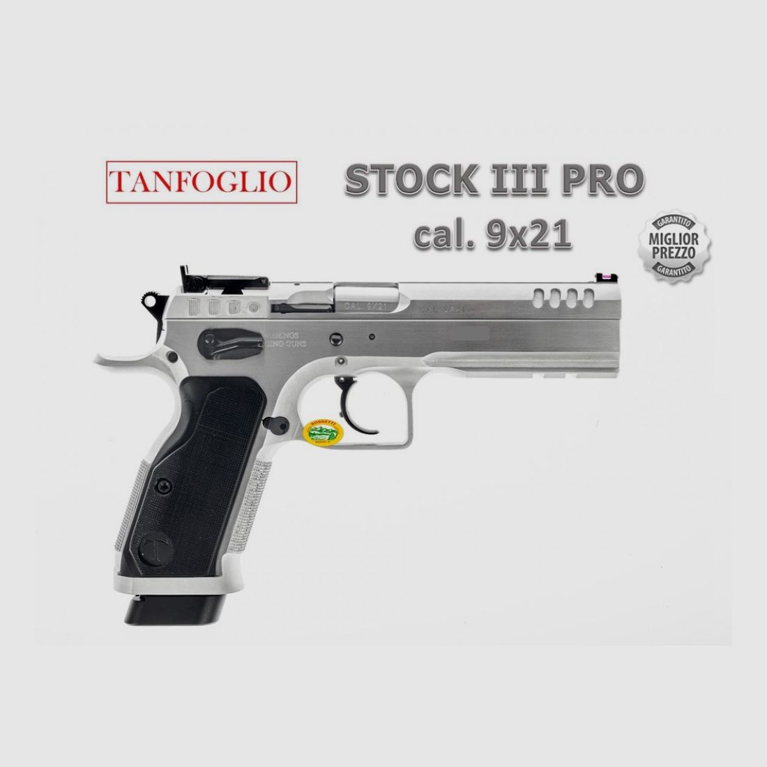 TANFOGLIO STOCK III PRO Kal.9x21, Bild 1 von 2