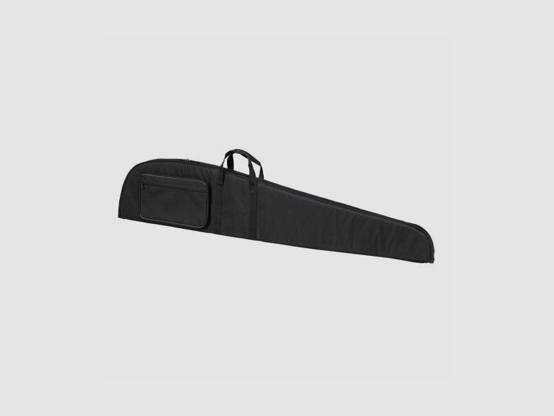 Fritzmann custodia per fucile in nylon nero, imbottita, 1 tasca frontale