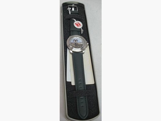 Swiss Timer Armbanduhr - mit Leuchtzeiger