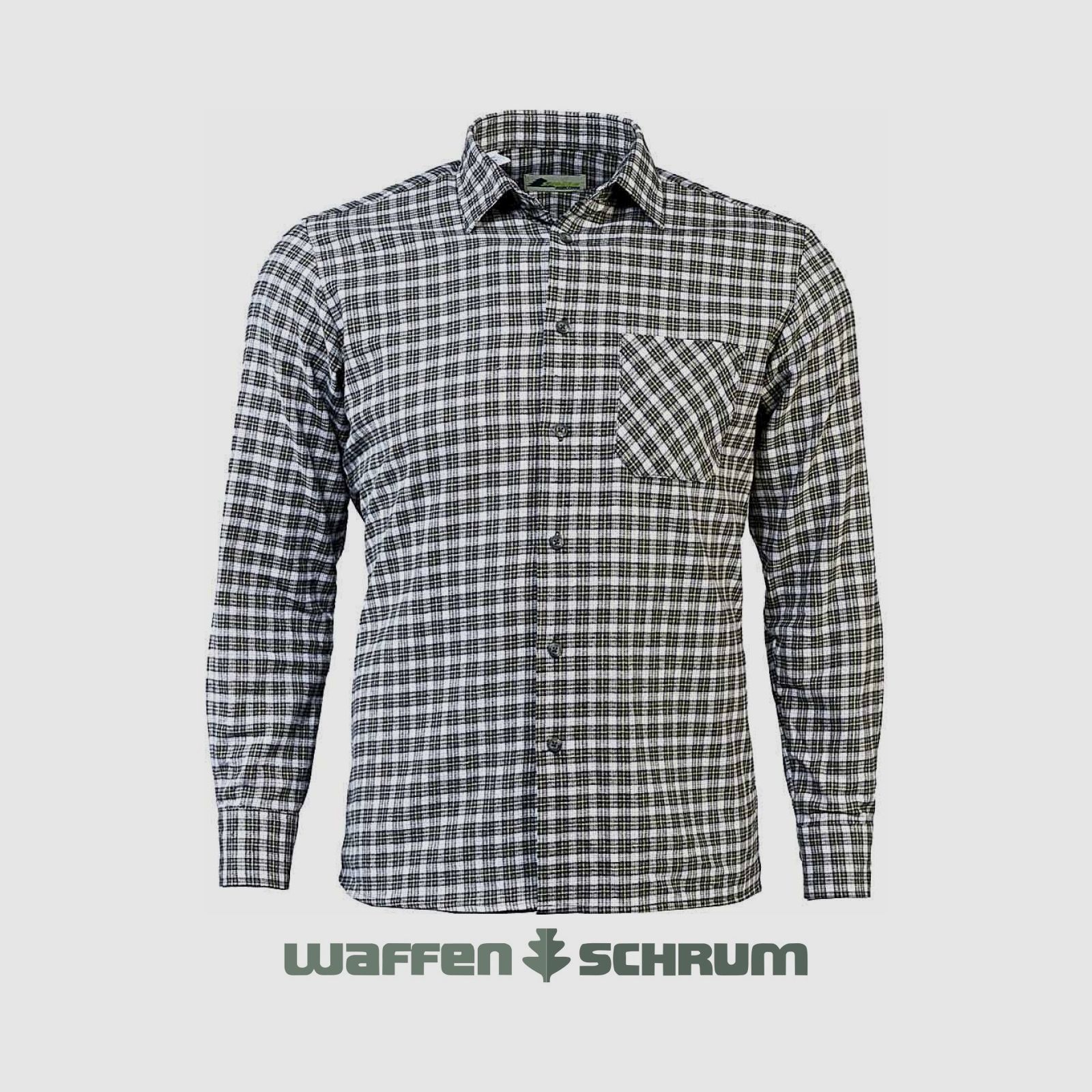 Chemise Skogen col Kent olive