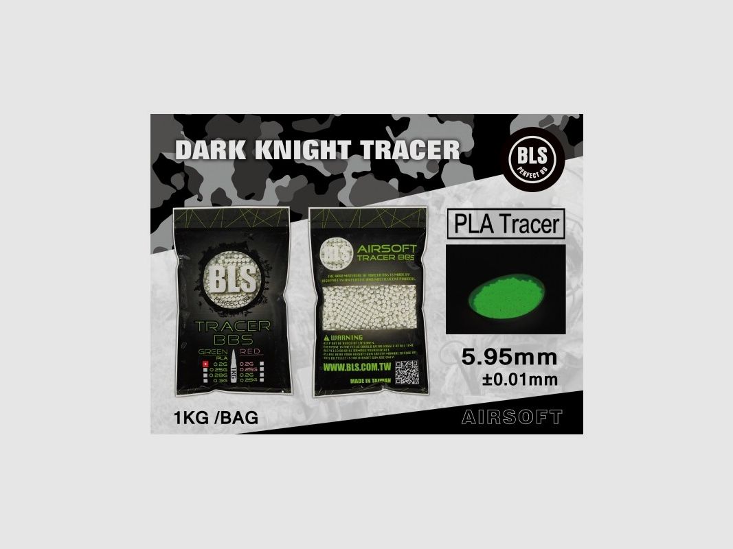 0,20er BLS BIO TRACER-BB's 1KG-Beutel