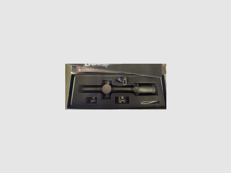 BUSHNELL ZF R7 1-8X24MM ED BLACK ILLUM. SFP MRAD FIBER DOT EXO