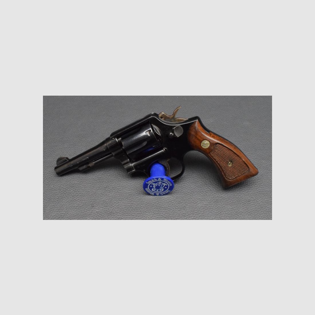 Revolver Smith & Wesson Modell 10-5, 4", Kaliber 38 Spec., gut