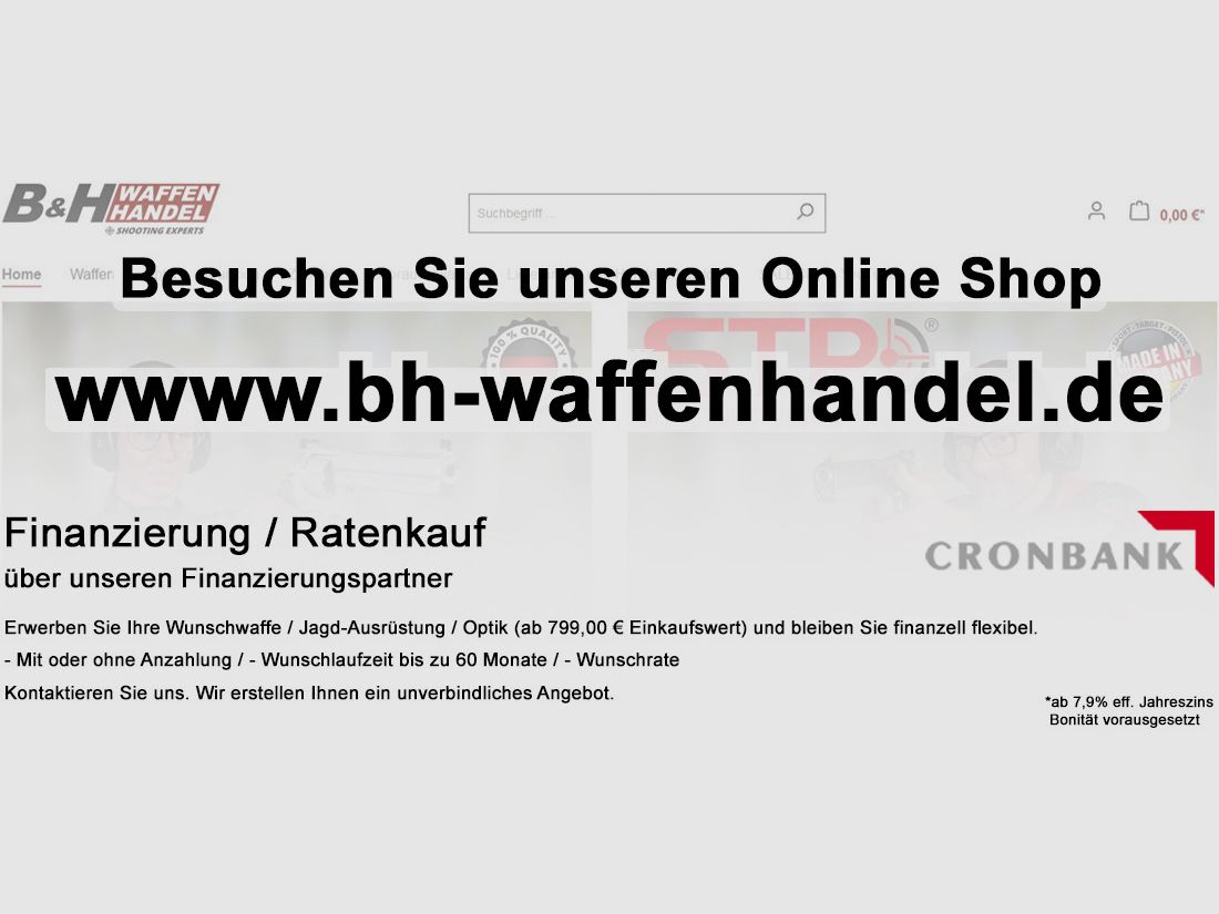 Spohr 286 Competición Acero Inoxidable Revólver de 6" con Tambor Intercambiable Fabricado en Alemania Revólver Deportivo de 6 Pulgadas