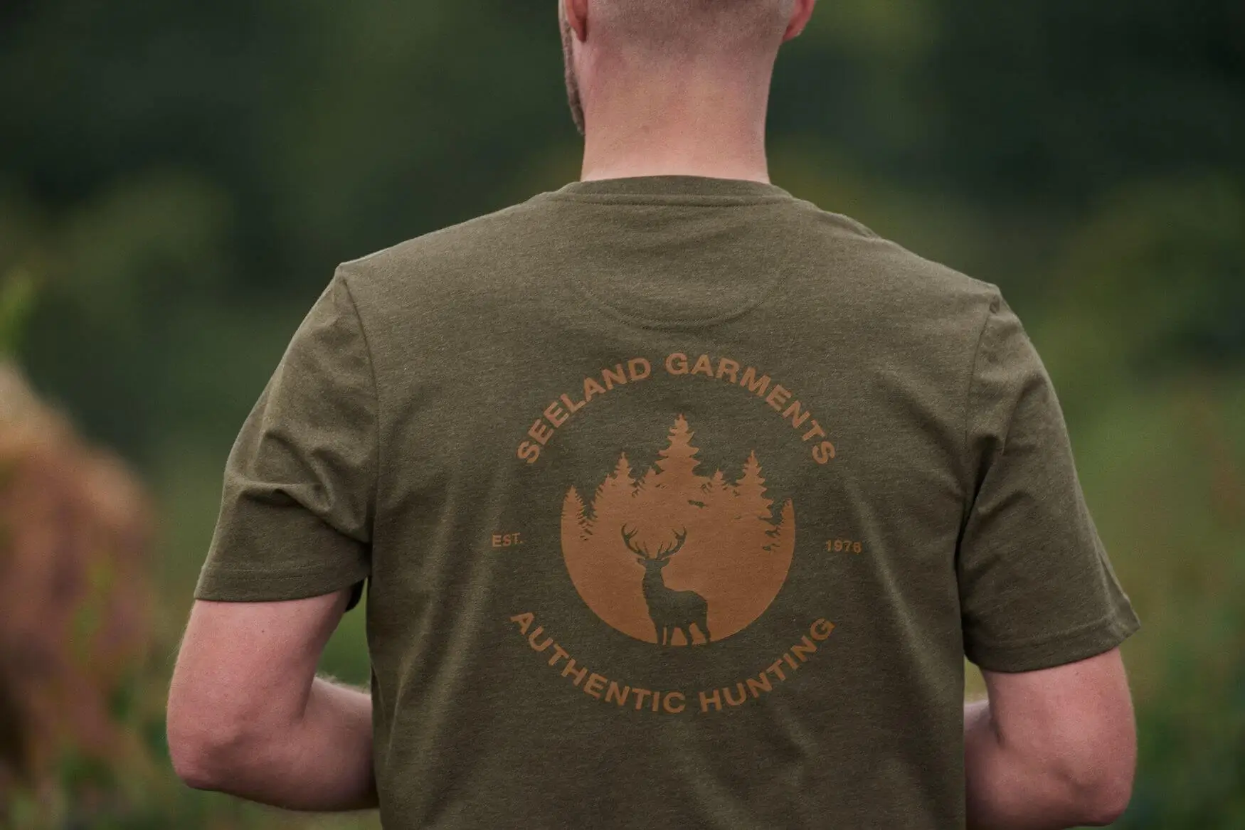 Seeland T-Shirt Saker (Pine Green Melange), image 4 of 4