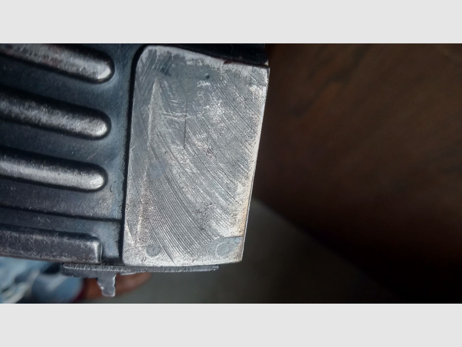 Bardzo prawdopodobnie wczesny polski kbkg wz. 60 / AK47 stalowy deko magazynek (nieużyteczny/dezaktywowany) // KBK AKGN WZ.60 / pasuje również do GSG Co2 Cybergun zwanej China-Yunker