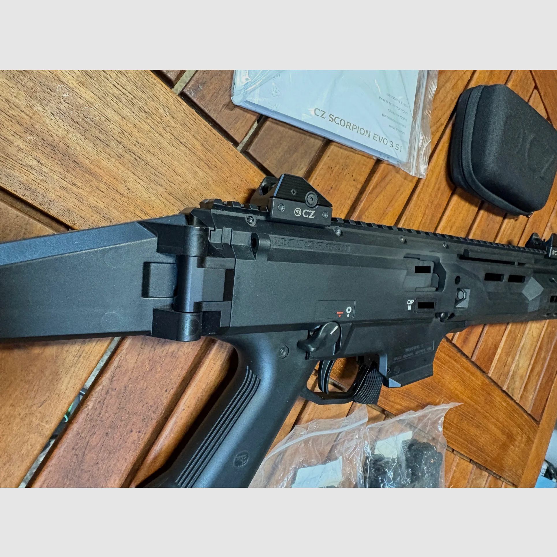 CZ Scorpion EVO3 S1 Carbi, 9mm Luger
