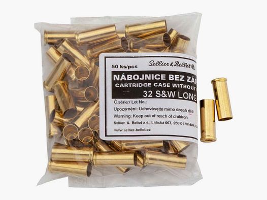 S&B Hülsen .32 S&W long