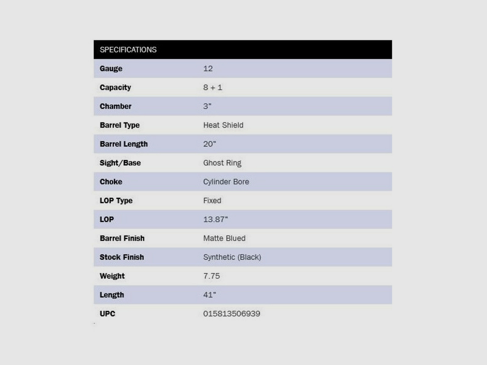 Mossberg	 590 Persuader 9-Shot 20" (20 Zoll) 12/76