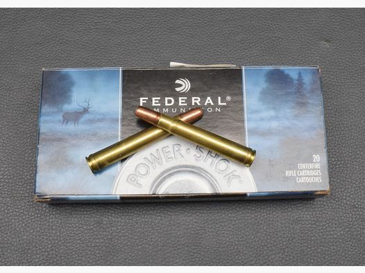 15 Patronen, Federal Kaliber 375 H&H Mag, Teilmantel 19,4g/300gr., zum Sonderpreis!